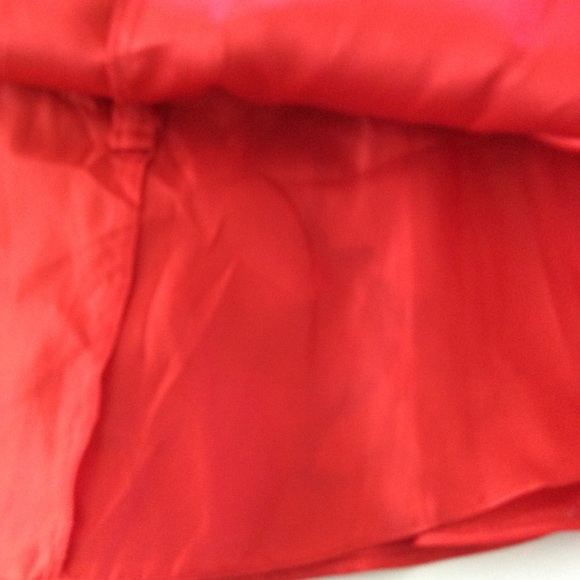 ALYCE PARIS Red V-Neck Short Fit N' Flare Dress Size 10 with lace up back - Picture 13 of 16